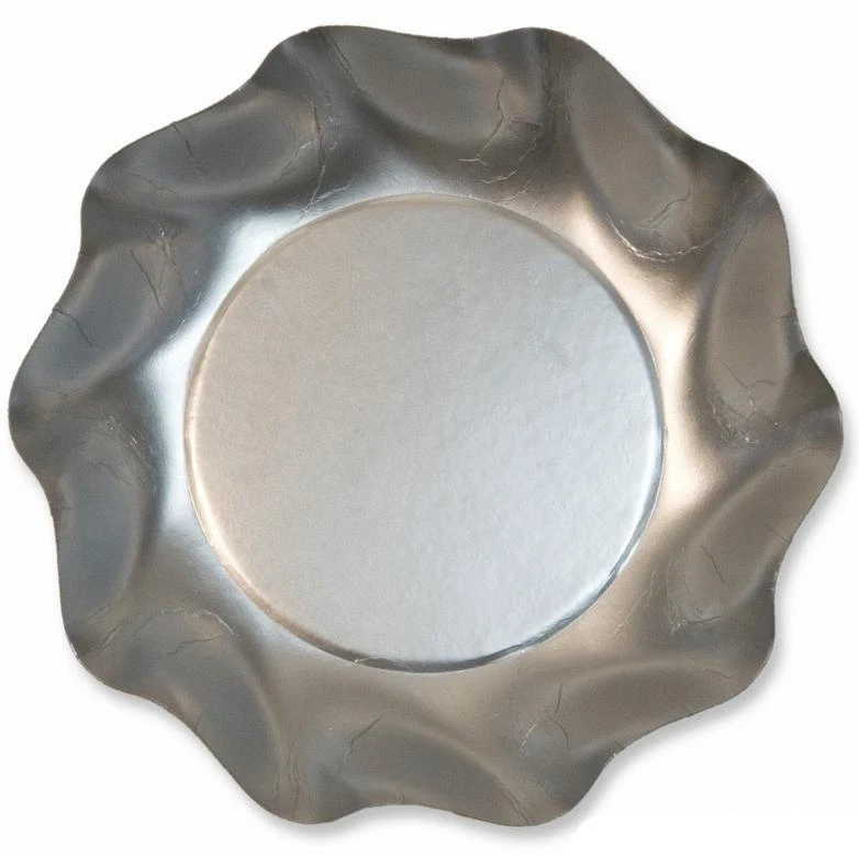 10 pezzi coppette 18,5 cm argento satinato ciotoline - Immagine 1 di 1