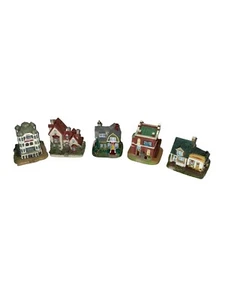 Lot of 5 Vintage The Americana Collection Liberty Falls Village Houses Buildings - Picture 1 of 24