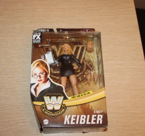 STACY KEIBLER - WWE WWF Mattel Elite Legends Series 15 Action Figure BOX DAMAGE - Picture 1 of 10
