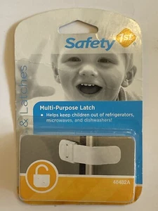 Safety 1st White Multi-Purpose Appliance Latch NEW - Picture 1 of 2