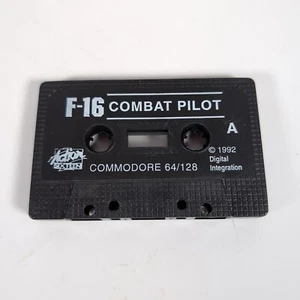 *Cassette Only* F-16 Combat Pilot Commodore 64/128 C64 Video Game PAL - Imagen 1 de 4