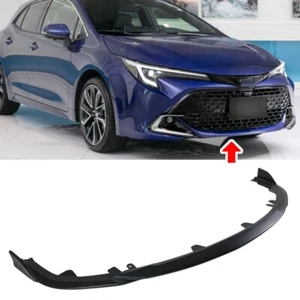 Unpainted Fit For Toyota Auris Corolla 5DR M Look Front Bumper Lip Spoiler 3PCS - Picture 1 of 6