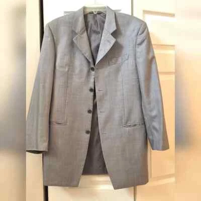 Blazer Raspinni, 38R, gris medio para hombre Foto 1 de 4