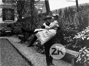 ANNA KARINA Jean-Luc GODARD Couple New Wave Jardin Giancarlo BOTTI Photo 1960s - Picture 1 of 1