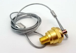MVP 1/4" NPT HD Lufttank Zug Ablassventil 60" Kabel LKW Anhänger Kompressor - Bild 1 von 1