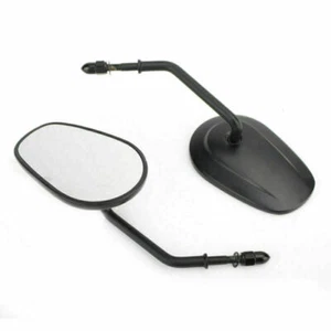 Rear View Mirrors for Touring Road King Sportster XL883 XL1200 Dyna Softail/ YU - Picture 1 of 12