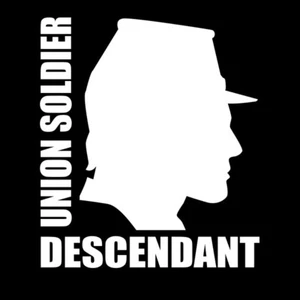 Civil War Union Soldier Descendant Sticker - Picture 1 of 1