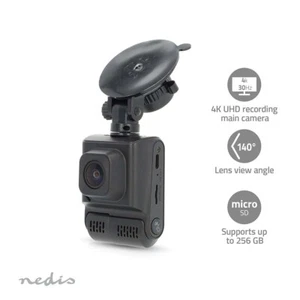 NDS Dash Cam 4K@30fps 12 MPixel 2 Wi-Fi LCD Doppia fotocamera Telecamera - Foto 1 di 7