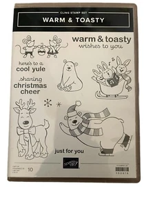Stampin Up! WARM & TOASTY Stamp Set # 427 - Picture 1 of 3