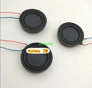 2pcs 1" inch 20MM 4Ohm 4Ω 2W full range speaker Loudspeaker Ultra-thin Round - Picture 1 of 3