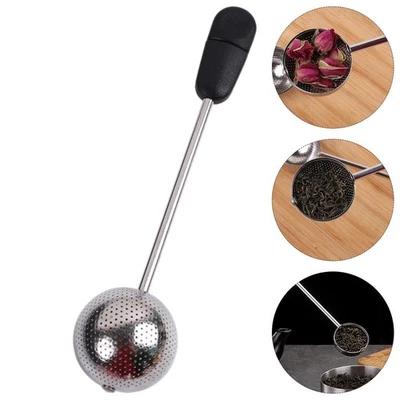 Loose Tea Holder Reusable Stainless Steel Steeper Strainer Filter - Image 1 of 4