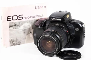 Lente teleobjetivo zoom 28-80 mm para cámara fotográfica Canon EOS 750 35 mm AF SLR - Imagen 1 de 4