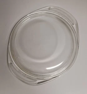 Pyrex 682-C Deckelabdeckung mit Griff; Klar; Rund; NUR DECKEL passt 1 Quart Ausgezeichnet 6-3/4" - Bild 1 von 5