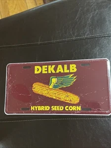 DEKALB HYBRID SEED MAIS CAR TAG VINTAGE - Foto 1 di 1