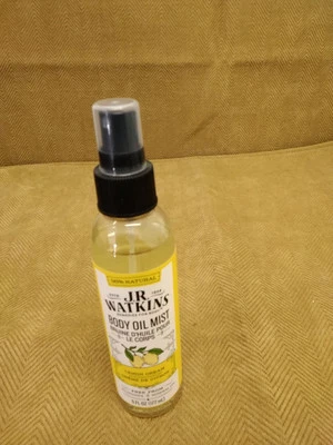 Crema de limón J.r. Watkins vaporizador de aceite corporal 177 ml/6 oz ¡Nuevo! Foto 1 de 2