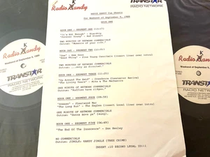 9/9/89 RADIO KANDY: JOHN CANDY PLAYS HIS FAVORITE 60's-80's HITS + HIS COMEDY - Picture 1 of 2