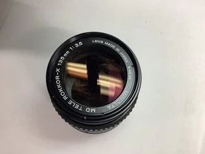 Minolta MD TELE ROKKOR 135mm f/3.5 Telephoto MF Lens - Picture 1 of 4