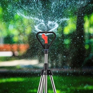 360° Verstellbares Stativ Wasser Sprinkler Garten Rasen Bewässerungswerkzeug - Bild 1 von 15