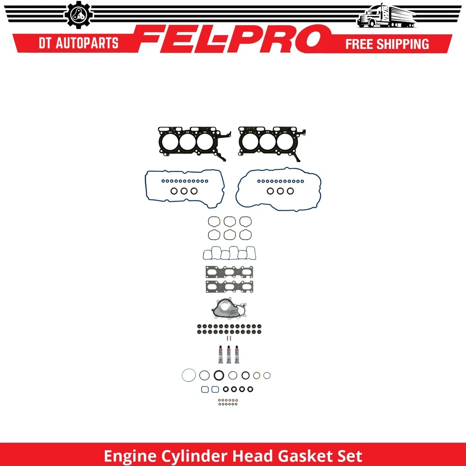 Juego de juntas de culata de motor V6 de 3,7 L Fel-Pro para Ford Transit-150 2015-2019 Foto 1 de 1