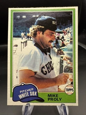 1981 Topps - Mike Proly #83 - Image 1 of 2