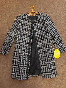 Gehrock Jaquard Peek & Cloppenburg P&C, Gr. 38, weiß- schwarz, neu - Bild 1 von 4