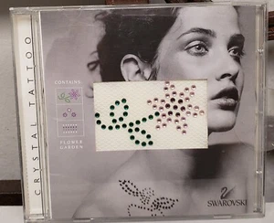 Swarovski Crystal Tattoo FLOWER GARDEN CD 3 Designs Incl Never Used Sealed - Picture 1 of 2