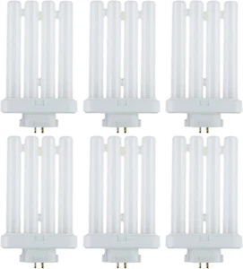 Fluorescent Bulbs, 4 Pin CFL , 27 Watts, 4-Pin, 1500 Lumens, 80 CRI, 6500K Dayli - Picture 1 of 12