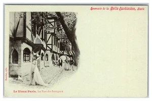 Frankreich French PARIS ~ HISTORIC la rue Rempart ~ Belle Jardiniere - Bild 1 von 2