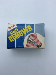 Removedor de grapas vintage Rexel Office Products Inc mandíbulas de acero de lujo - Imagen 1 de 8