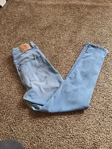 Levis Damen Mile High Super Skinny Denim Jeans Größe 29 Medium Wash Stretch - Bild 1 von 10