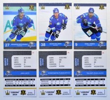 2016 CORONA KHL 8th Season Barys Astana (/40) Pick a Player Card