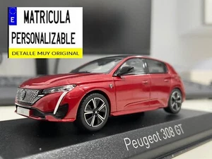 1/43 NOREV Peugeot 308 GT Rojo elixir - Imagen 1 de 8