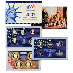 2007-S U.S. Clad Proof Set - Picture 1 of 2