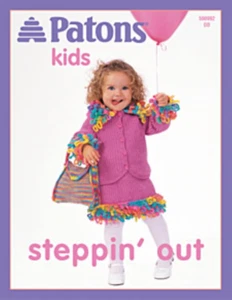 Steppin' Out Patons Pattern Book 500992 - Picture 1 of 8