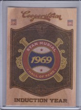 STAN MUSIAL 2012 Panini Cooperstown HOF Classes Induction Year #11 (C4713)