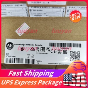 New Factory Sealed AB 1769-L30ER CompactLogix 1 MB ENet Controller 1769L30ER - Picture 1 of 6