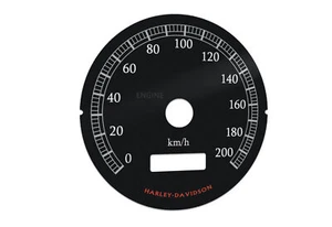 Harley-Davidson Dyna 3 - Speedometer dials MPH to KM/H Gauges - Picture 1 of 6