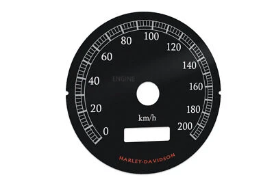 Harley-Davidson Dyna 3 - Speedometer dials MPH to KM/H Gauges - Image 1 of 4