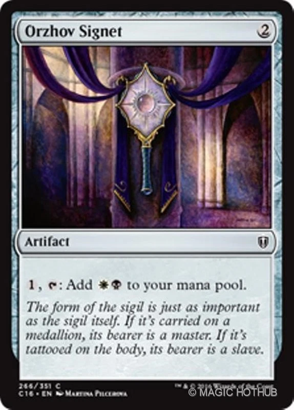 MTG - ORZHOV SIGNET - Commander 2016 (C) - Image 1 of 1
