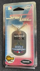 Chicago White Sox WORLD SERIES CHAMPIONS Dog Tag Necklace Unopened - Picture 1 of 2