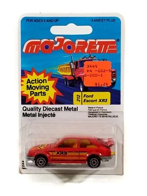 Majorette Ford Escort XR3 / #212 / Ruedas regulares / Hecho en Francia Foto 1 de 4