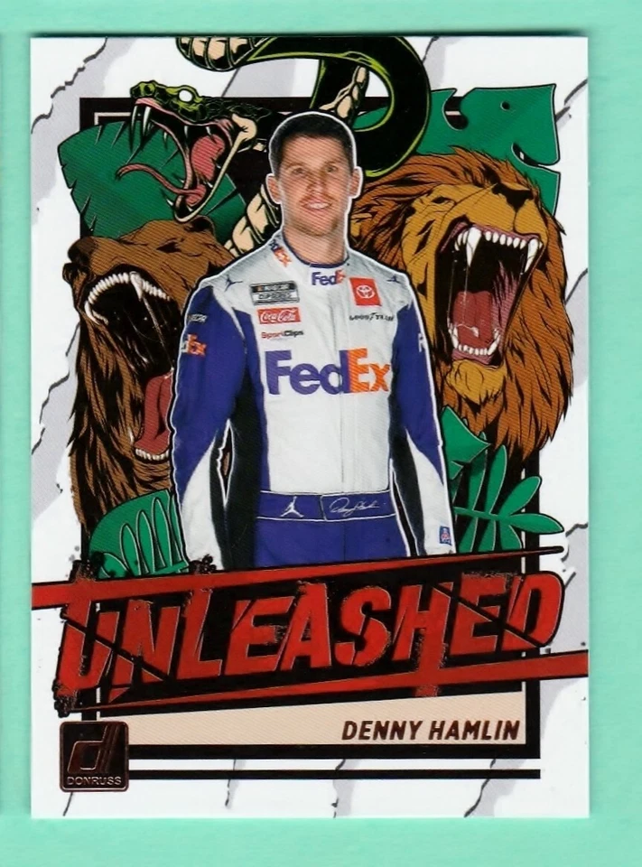 2023 Donruss Racing Unleashed U6 Denny Hamlin - Image 1 of 1