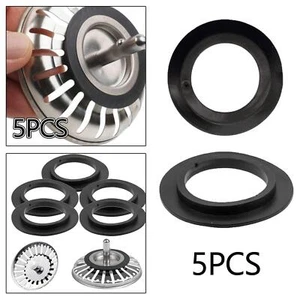 5Pcs Küche Waschbecken Abfluss Dichtung Waschmaschine Dichtung Stop Lecks - Bild 1 von 13