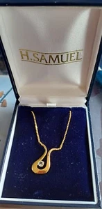 Vintage A M Double Necklace - Picture 1 of 5