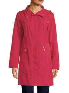 NEU MIT ETIKETT COLE HAAN VERSTAUBARE REGEN REISE REISSVERSCHLUSS KAPUZENJACKE MIT TASCHE GRÖSSE M - Bild 1 von 9