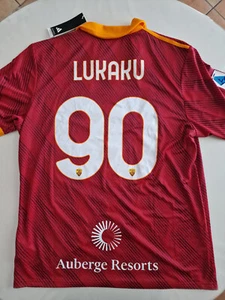 Adidas Asr Origins Jersey Shirt Roma Derby 2023/2024 XL Lukaku 90 - Picture 1 of 11