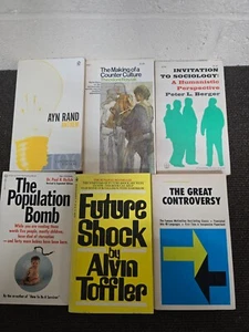 Klassische Bücher Posten 6 Hymne Ayn Rand ALvin Toffler Future Shock PB - Bild 1 von 13