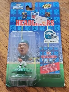 1996 NFL 3" Corinthian Headliners Ricky Watters Philadelphia Eagles Figure New - Picture 1 of 8