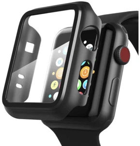 iWatch Series 1 2 3 4 Hybrid Protective Case Full Cover With Screen - Picture 1 of 7