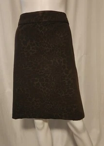 Willi Smith Animal Print Pencil Skirt Size 6 - Picture 1 of 7